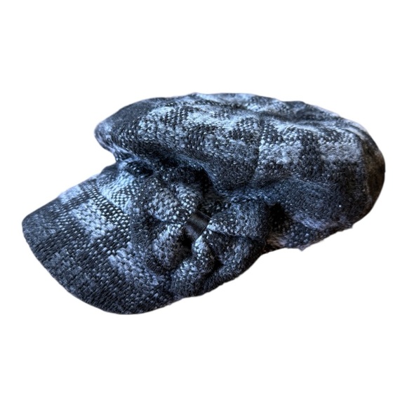 Magid Newsboy Cap Mod Style Hat Black/Gray Vintage Chic Style OSFM - Picture 8 of 8